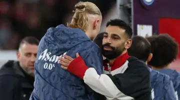 هالاند: صلاح أزعجنا كثيرا.. وأنا محظوظ بهديته